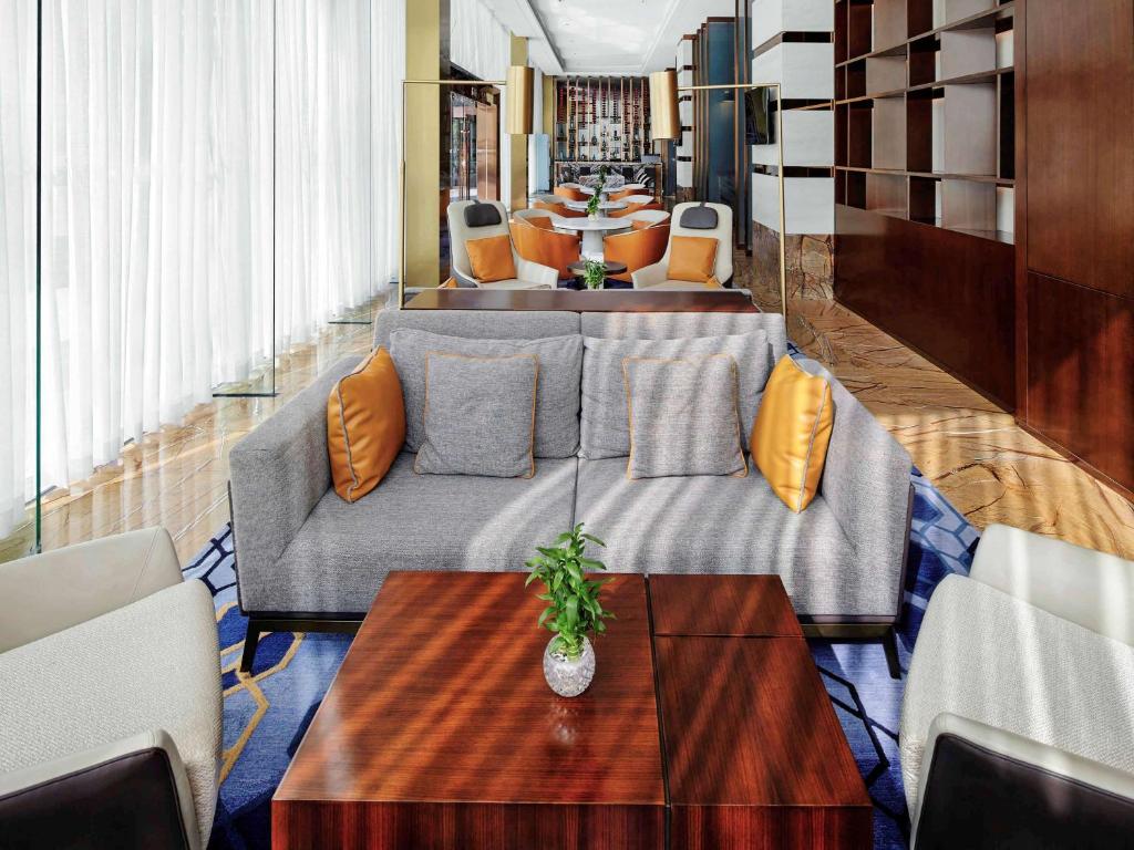 Posezení v ubytování Oriental Ginza Hotel Shenzhen