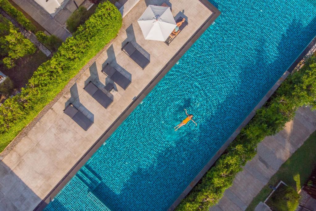Bazén v ubytování SEAnery Beach Resort nebo v jeho okolí