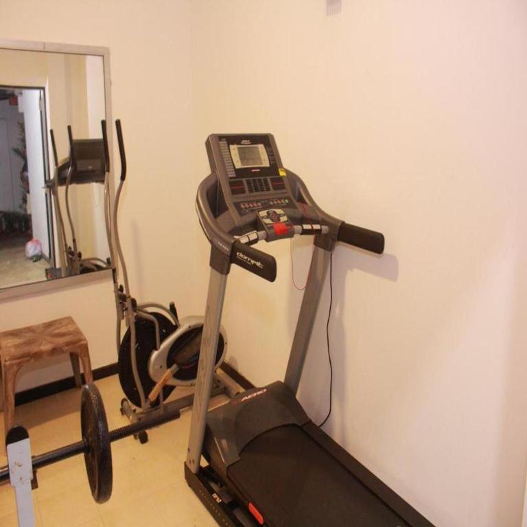 Fitness centrum a/nebo fitness zařízení v ubytování Villa Koggala