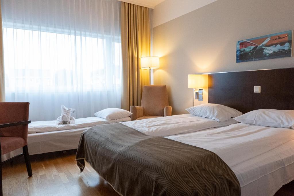 Travel Proud Quality Airport Hotel Stavanger - Camera Doppia Con Letto Supplementare