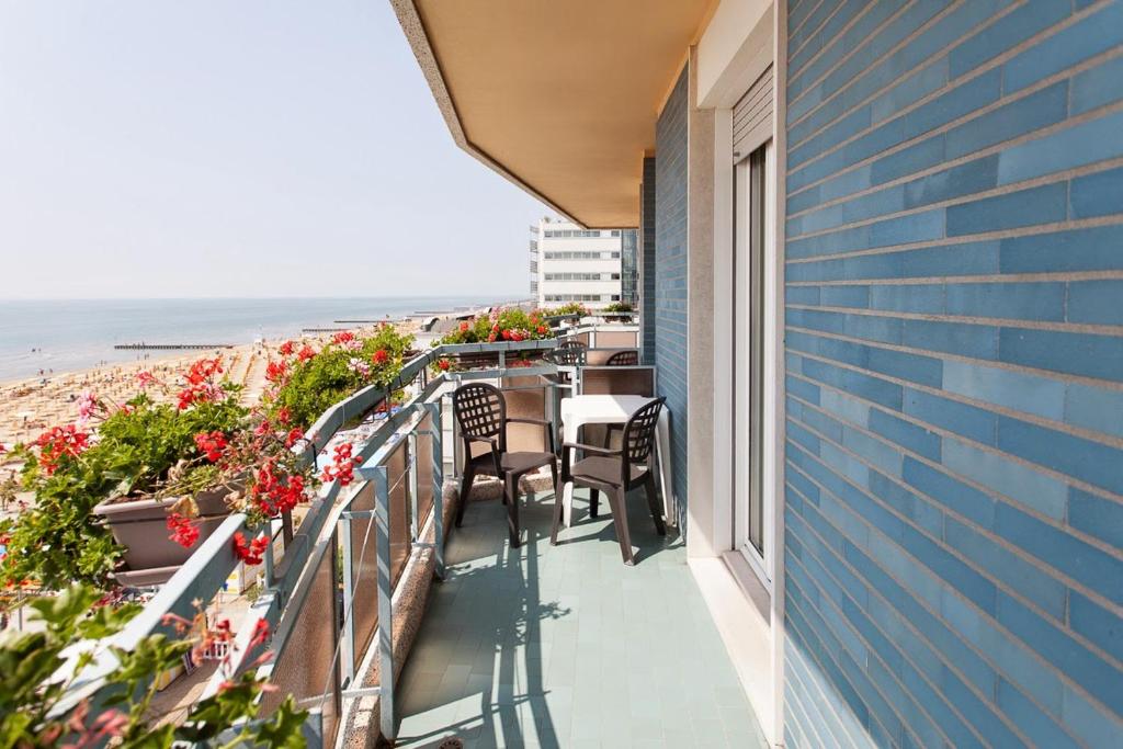 Nespecifikovaný výhled na moře nebo výhled na moře při pohledu z hotelu