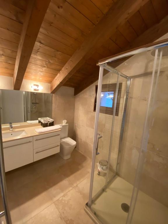 A bathroom at Casa Migalet