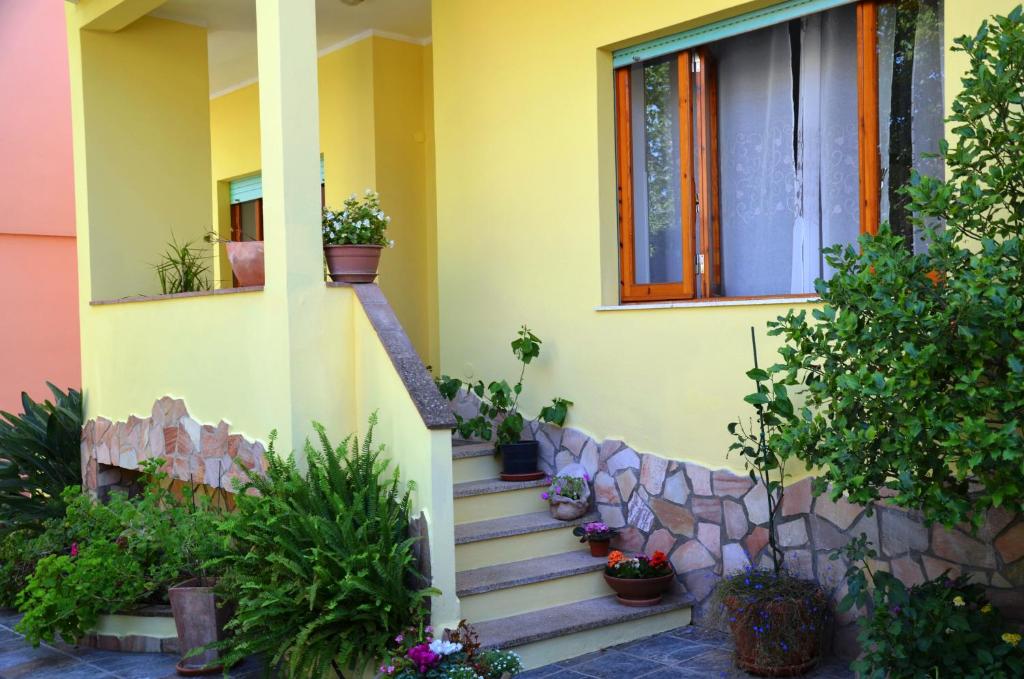 Zahrada ubytování B&b Aloysia