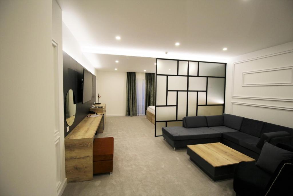Posezení v ubytování Hotel Magnus Trenčín