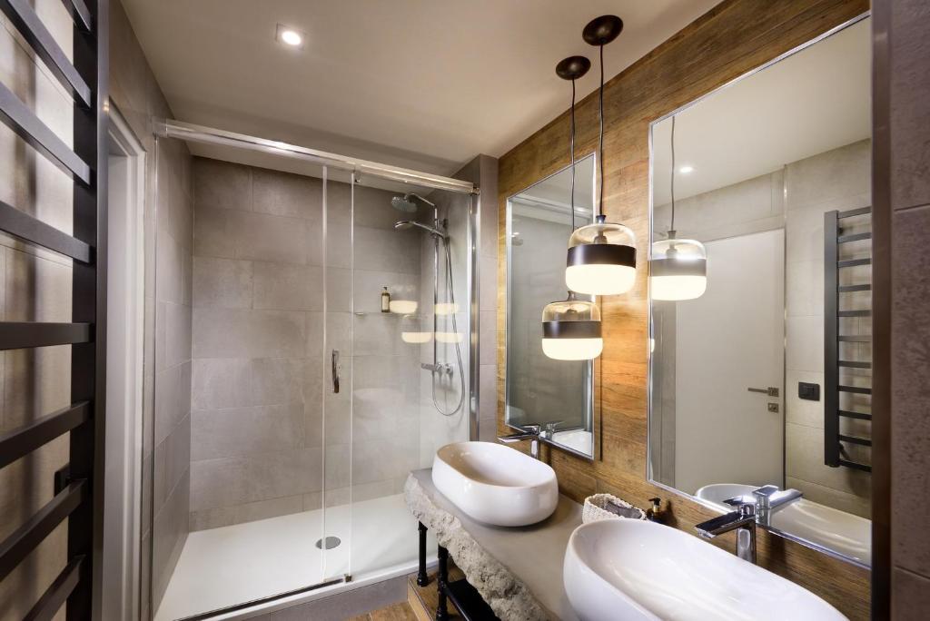 Koupelna v ubytování Hotel Grand Jasná
