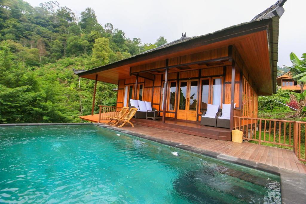 Munduk Menir Villas - Pool Villa Mit Zwei Schlafzimmern