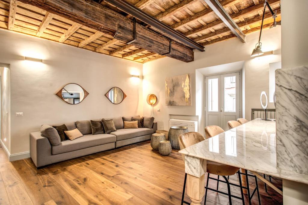 Część wypoczynkowa w obiekcie Febo Decharm apartment