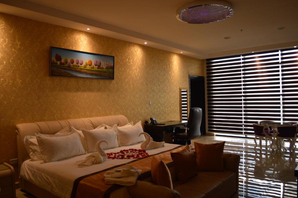 Istumisnurk majutusasutuses Hotel Crowner David