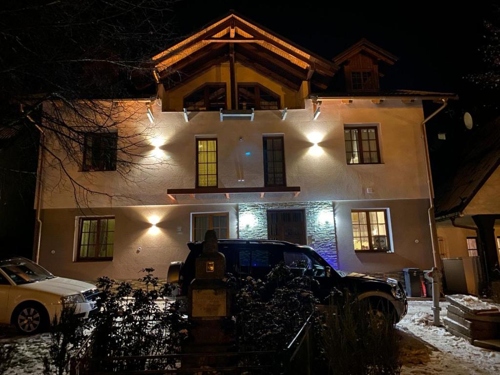 Budova, kde se penzion nachází