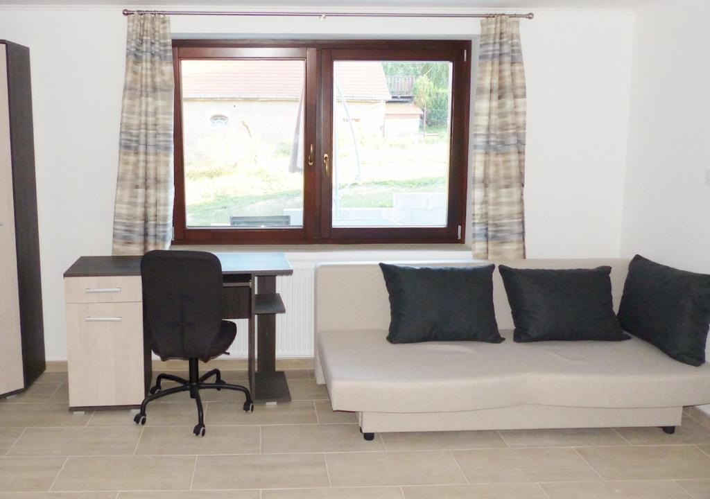 Posezení v ubytování Guest House Magyarlukafa