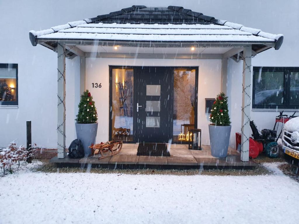 Haus Karina v zimě
