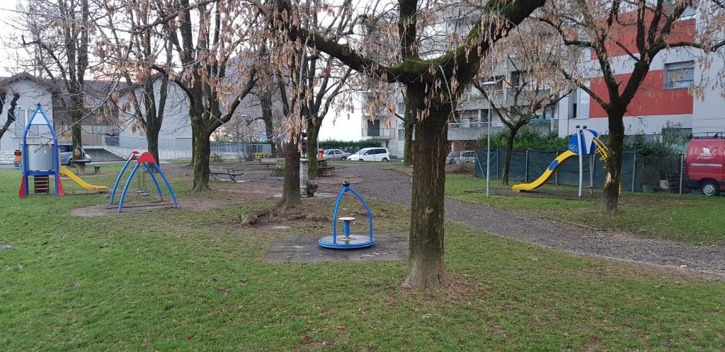 Herní místnost nebo prostor pro děti v ubytování Residence Tell