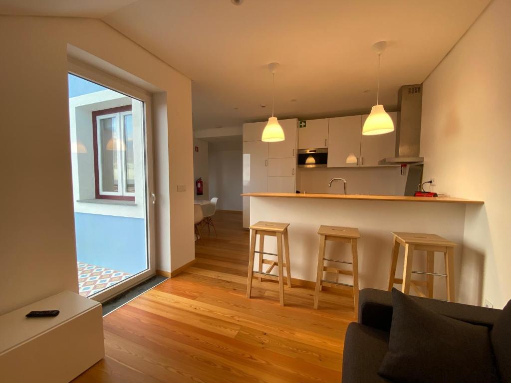 Kuchyň nebo kuchyňský kout v ubytování Casa dos Remedios