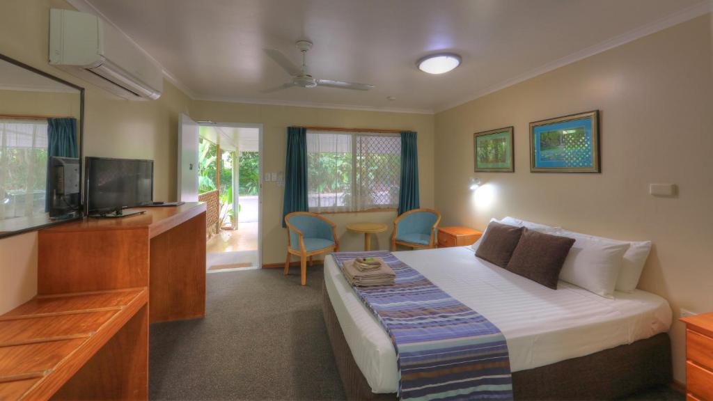 Atherton Hinterland Motel - Queen Room Met Uitzicht Op De Tuin