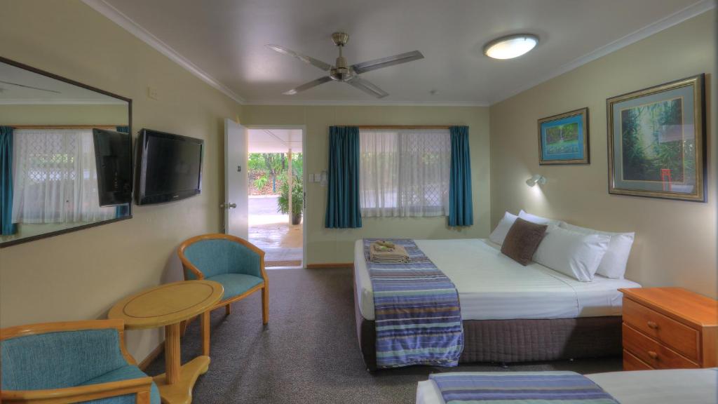 Atherton Hinterland Motel - Familiekamer Met Uitzicht Op De Tuin