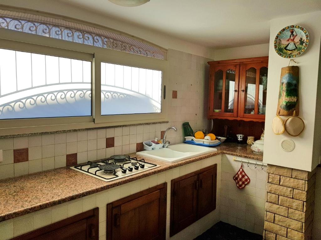 Kuchnia lub aneks kuchenny w obiekcie Villa Vera
