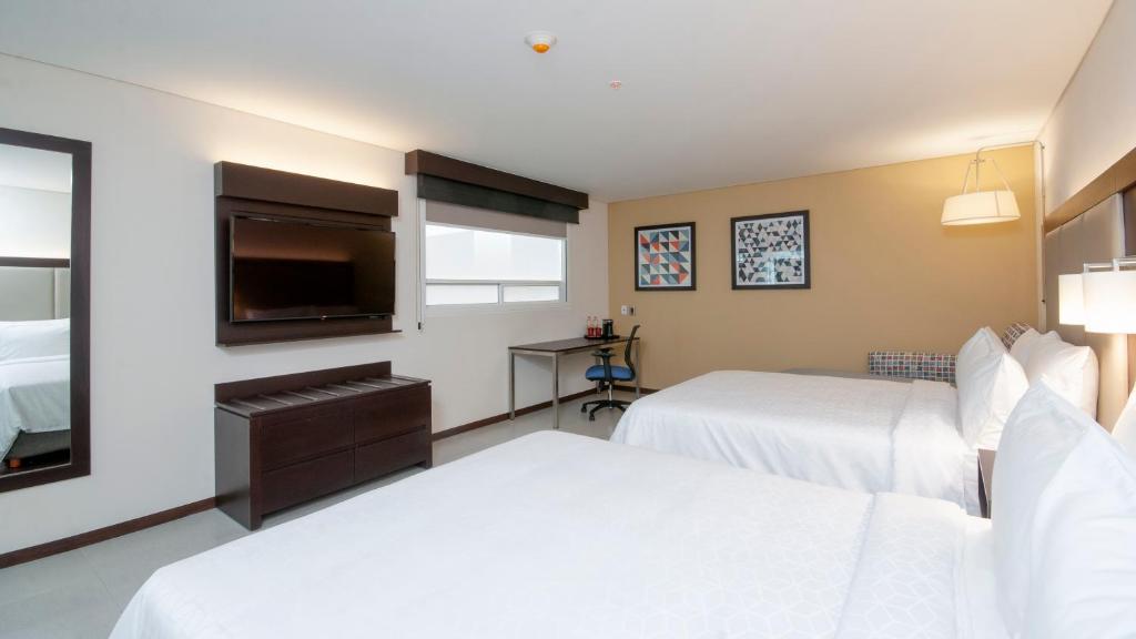 Holiday Inn Express - Mexico Basilica by IHG - Quarto Standard Com 2 Camas Queen-size