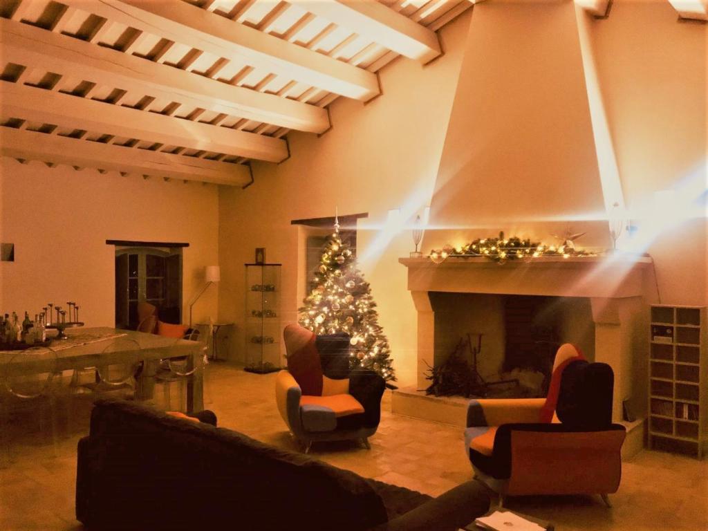 Część wypoczynkowa w obiekcie Agriturismo Molleone