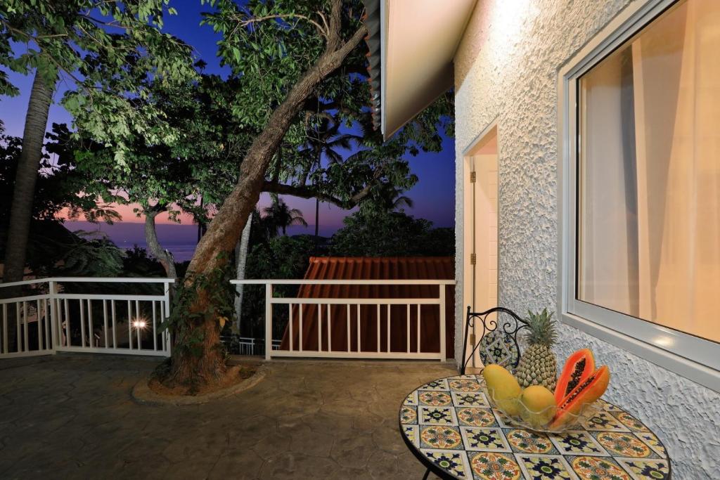 Balkón nebo terasa v ubytování Kata White Villas