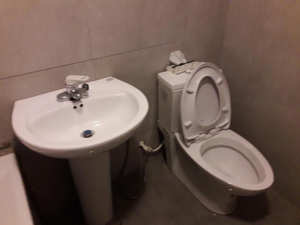 Koupelna v ubytování Bo Bo Bear B&B