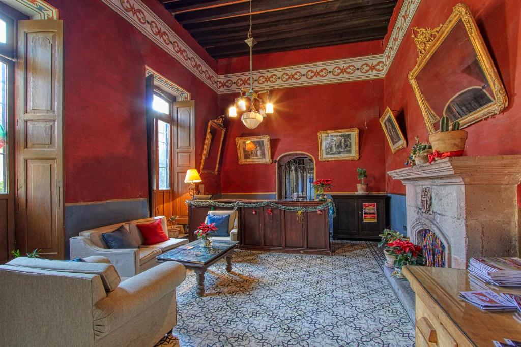 Posezení v ubytování Hotel Sautto