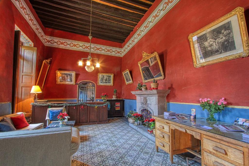Posezení v ubytování Hotel Sautto