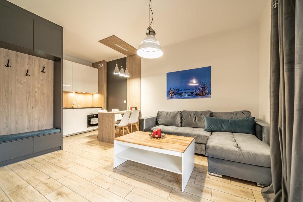 Posedenie v ubytovaní Apartamenty Pod Gondola Świeradów