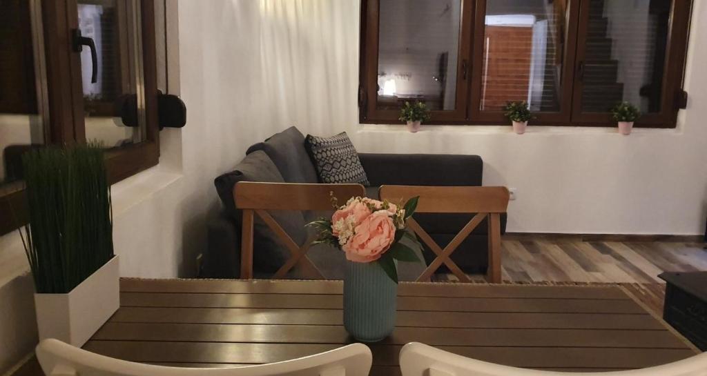 Posezení v ubytování Vila DORA