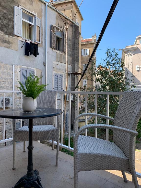 Balkón nebo terasa v ubytování Hotel Adriana