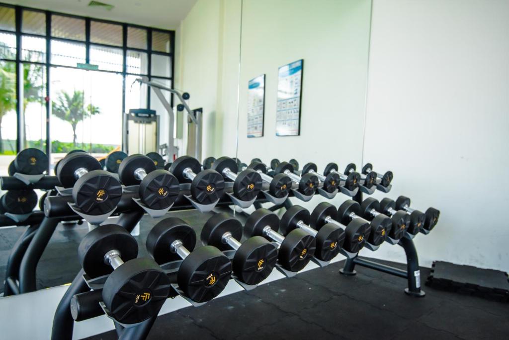 Fitness centrum a/nebo fitness zařízení v ubytování Stay @ Almas Puteri Harbour