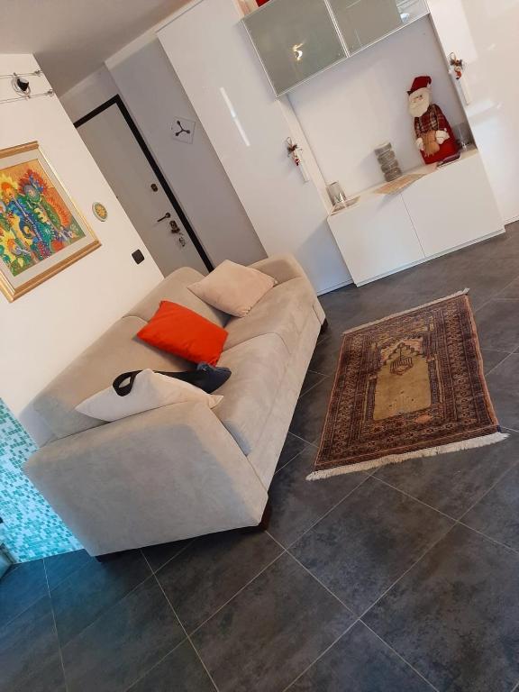 Posezení v ubytování Anna suite room