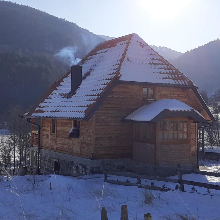 Příroda nedaleko prázdninového domu