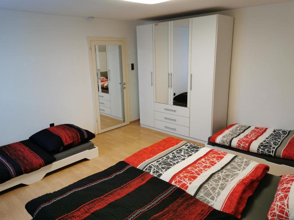 Postel nebo postele na pokoji v ubytování B3e Dornbirn Hills