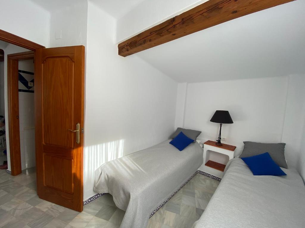 Posteľ alebo postele v izbe v ubytovaní Apartamento Tranquilo, Aldea del Mar
