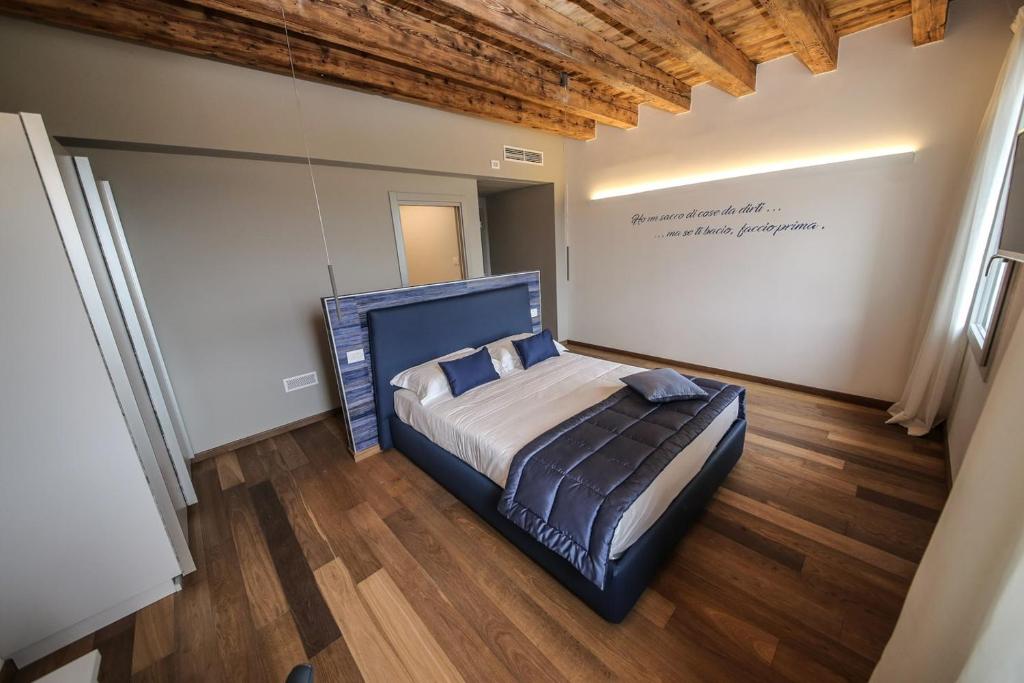 Postel nebo postele na pokoji v ubytování K-Farm