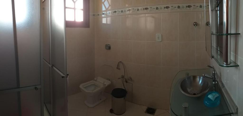 Kylpyhuone majoituspaikassa Pousada da Tonton