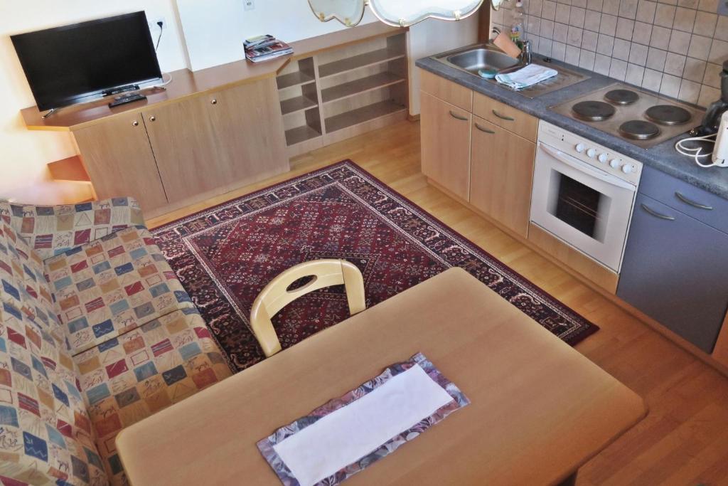 Kuchyň nebo kuchyňský kout v ubytování Bauernhof Trinkergut