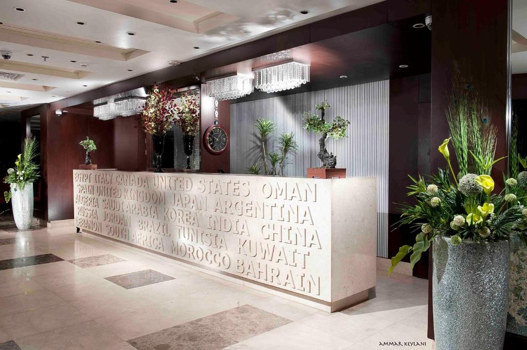 Vstupní hala nebo recepce v ubytování Golden Park Hotel Cairo, Heliopolis