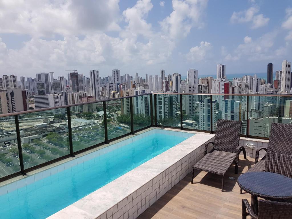  Flat luxo em Boa Viagem junto ao Shopping
