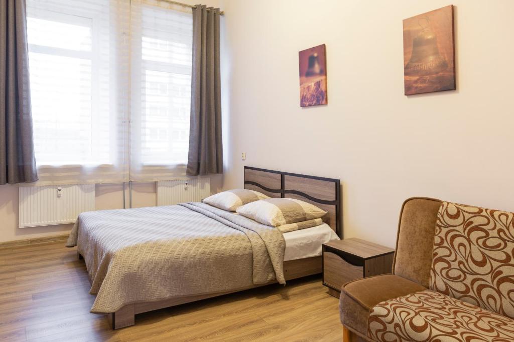 Sweet Apartments客房内的一张或多张床位