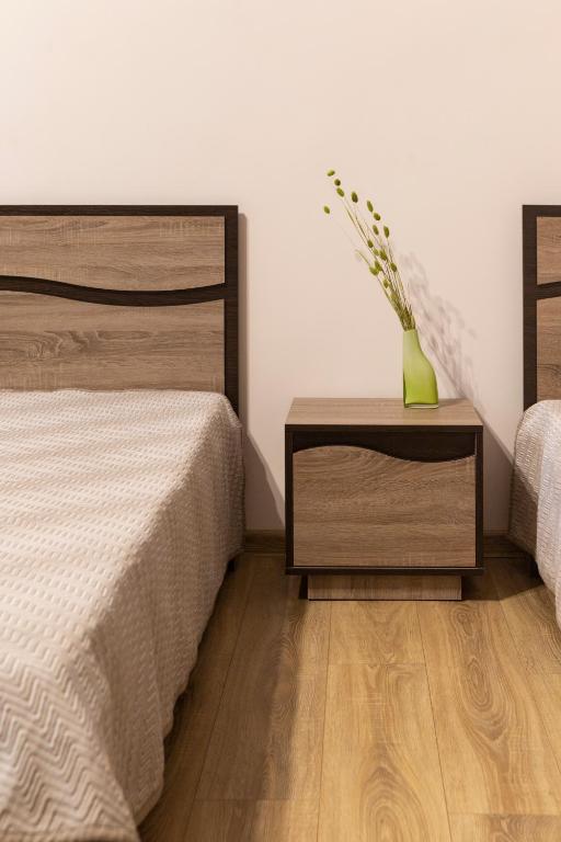 Sweet Apartments客房内的一张或多张床位