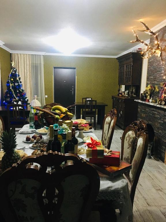 Posezení v ubytování Guesthouse AlpenRose