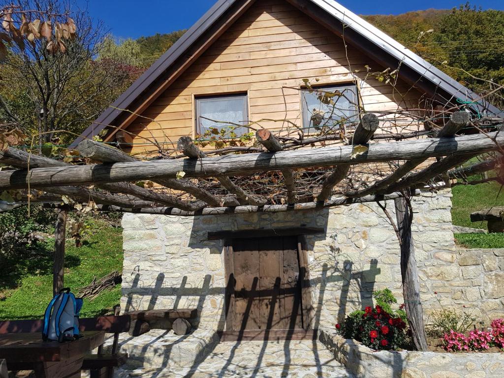 Aed väljaspool majutusasutust Relaxing Cottage Donacka Gora