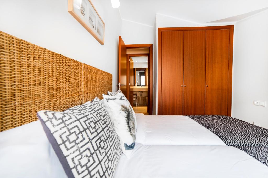 Postel nebo postele na pokoji v ubytování Apartaments El Floc
