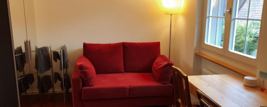 Posezení v ubytování B&B Tomsi