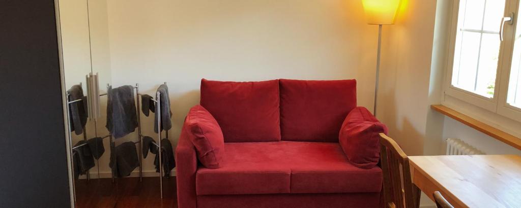 Posezení v ubytování B&B Tomsi