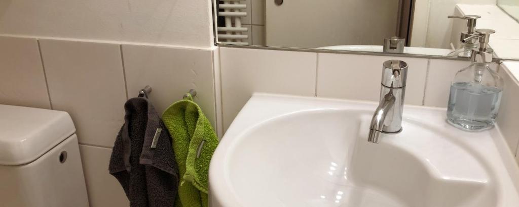 Koupelna v ubytování B&B Tomsi