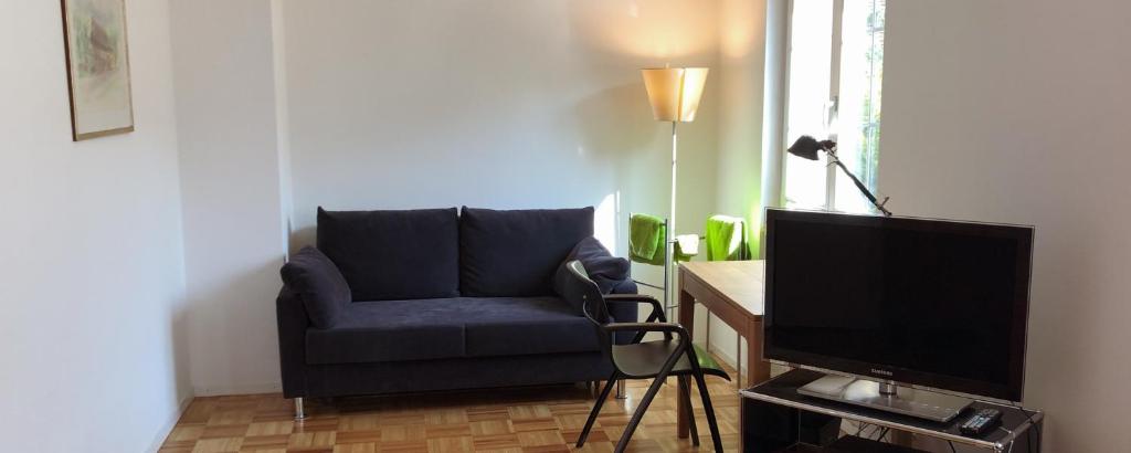 TV a/nebo společenská místnost v ubytování B&B Tomsi