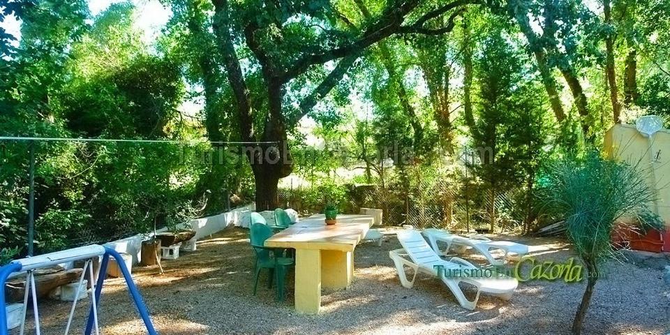 Vonkajšia záhrada v ubytovaní CASA DE LA LUNA