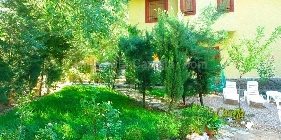 Vonkajšia záhrada v ubytovaní CASA DE LA LUNA